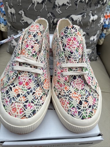 Bnwb superga 2750 lace flower - superga,