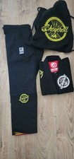 BJJ Gi Shoyoroll  1AL  Competitor Retro Jiu Jitsu Uniform Black With Bag