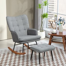 Rocking Chair & Ottoman Set