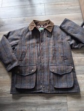 Alan Paine Country Collection Tweed wool shoting hunting country jacket mens xl