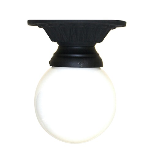 Cast iron porch light ceiling - porch,