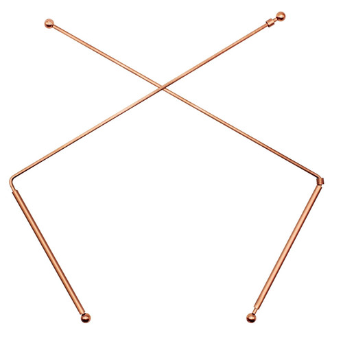 Copper dowsing rod - 99.9%,