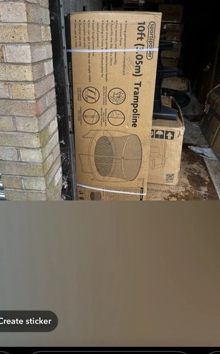 10ft trampoline new - 10ft, *new*