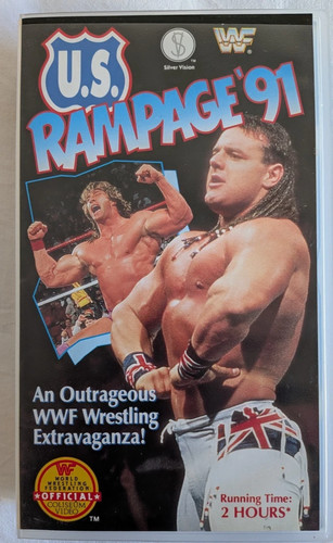 Wwf rampage vhs - rampage, '91
