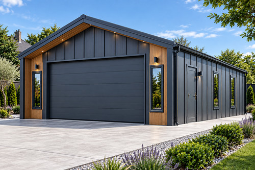 Metal garage size 8m - garage,