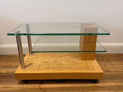 Stand wood and glass - tv,