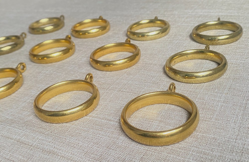 Vintage solid brass - vintage, curtain