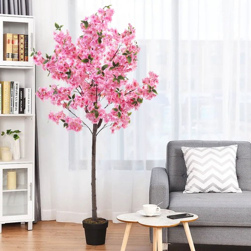 6ft large artificial - large, cherry