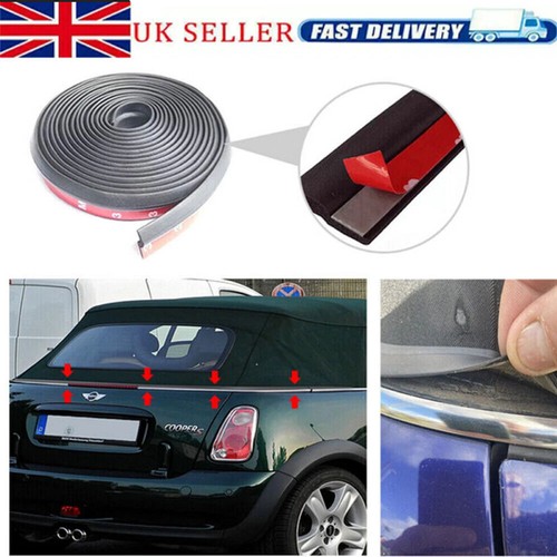 Rear soft top roof - rear,