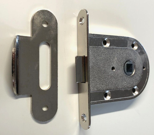 Toilet door latch catch - door, lock