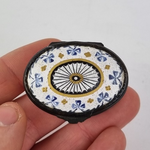 Antique 18thc bilston - antique, enamel