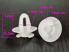 For HONDA 10 door card fascia trim panel cover fastener moulding clips