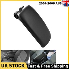 Leather Armrest Center Box Console Lid Cover Black for Audi A4 B6 B7 2002-2008