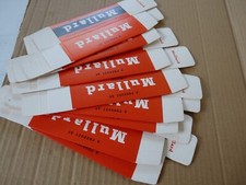 10 pieces  Red Mullard Valve