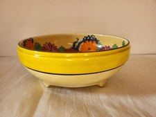 Clarice Cliff Gayday Footed Bowl (Listing 6)