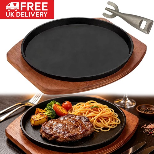 Round cast iron steak - cast,