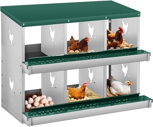 Chicken nesting box - nesting, 6