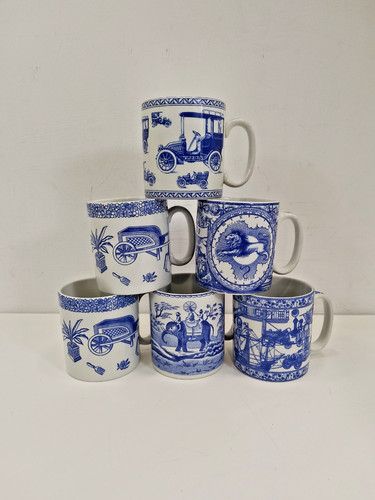Spode blue room set six - spode,