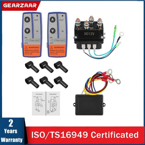 Winch solenoid relay contactor - winch,