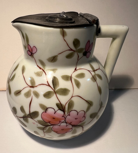 Bone china syrup pitcher - china,