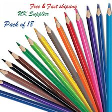 18 COLOURING COLOUR PENCILS