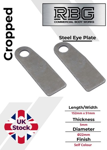 Tail gate fixing eye plates - gate,