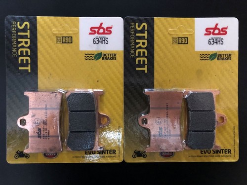 Sbs brake pads front 634hs - x,