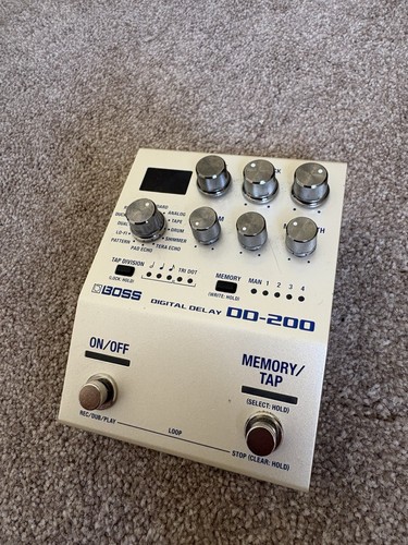 Boss 200 digital delay - dd-200,
