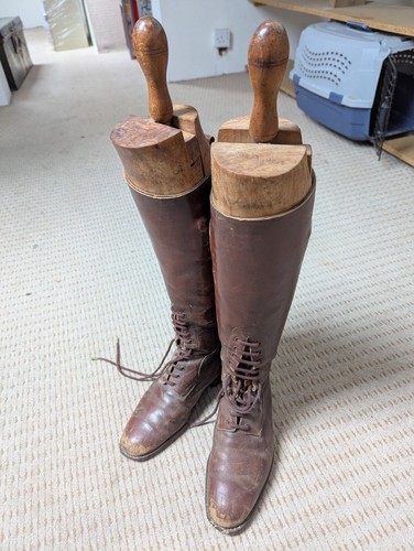 Ww1 officers boots - ww1,