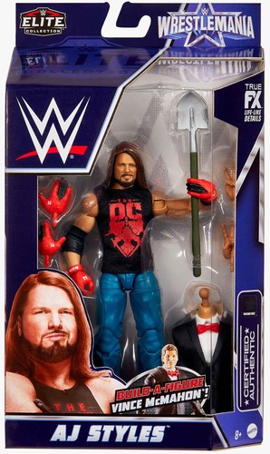 Styles wwe wrestlemania - aj,