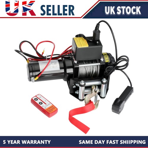 Electric winch 3000lb 12v - winch,