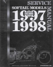 Paper Service Repair Manual 1997 Harley Davidson Heritage Springer FLSTS