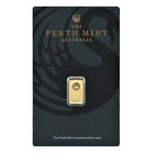 Perth Mint Gold Bar 1 Gram 9999 Gold In Original Blister