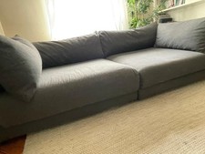 Charcoal Grey Sofa from habitat, 4 seats . (Excellent conditions)