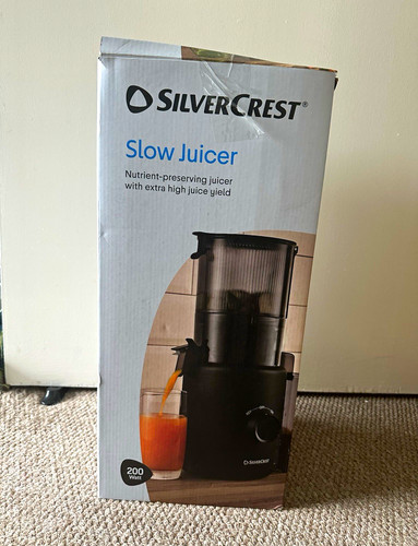 Silvercrest slow juicer - silvercrest,