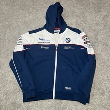 Tyco BMW Motorrad Racing Men's Full Zip Fleece Jacket Age 12-13 Adult Small S