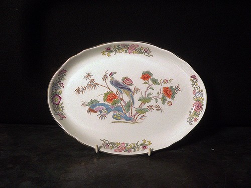 Wedgwood kutani crane oval - kutani,