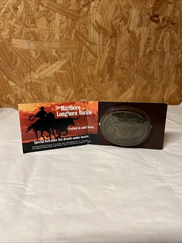 Vintage marlboro belt buckle - vintage,
