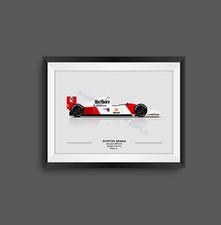 Ayrton Senna McLaren MP4/7A F1