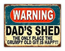 Funny Dads Shed Metal Garage