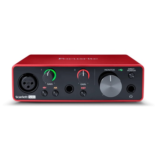 Focusrite scarlett solo - focusrite,