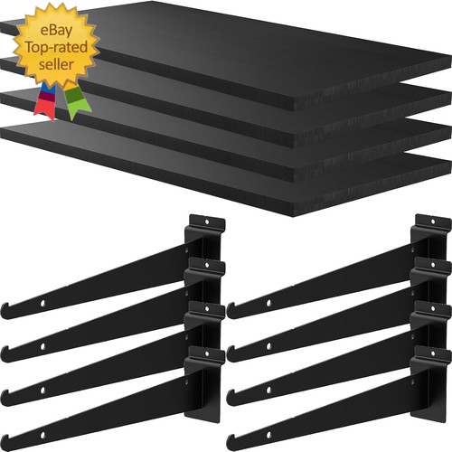 Pack large wooden slatwall - 4,