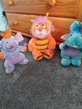 3 Vintage Hasbro Wuzzles