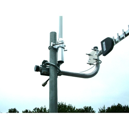 Antenna pole - to, clamp