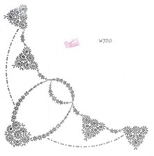 Vintage Embroidery Transfer