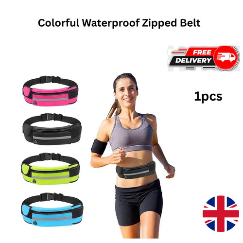 Zipped belt sports running - zipped,