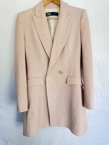 Zara pink textured - , longline
