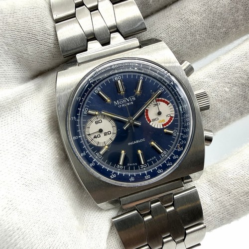 Vintage monvis chronograph nos - vintage,