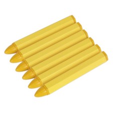 Sealey Tst14 Tyre Marking Crayon - Yellow Pack Of 6