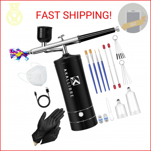 Akallibre airbrush kit with - kit,